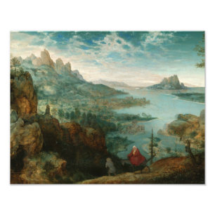 Impression Photo Pieter Bruegel - Paysage avec vol en Egypte