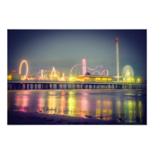 Impression Photo Pilier de plaisir de Galveston