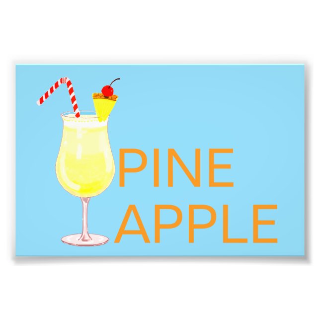 Impression Photo Pineapple (Devant)