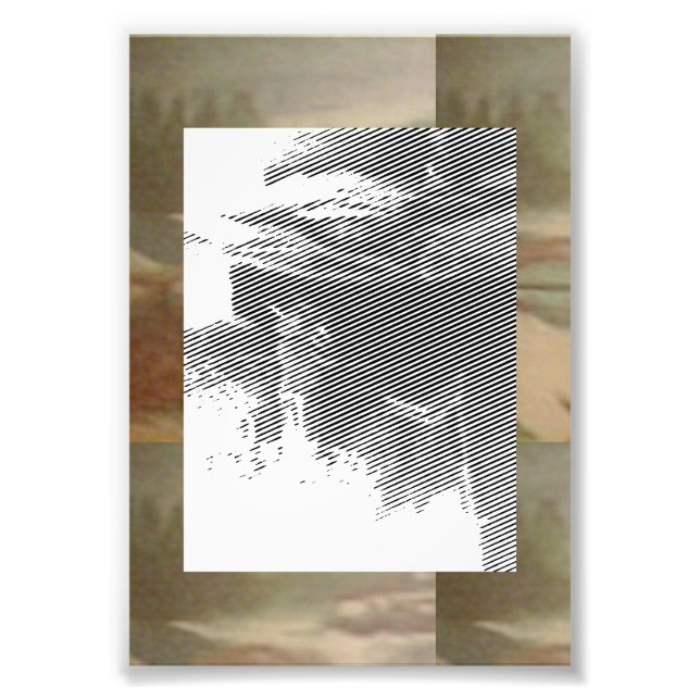 Impression Photo Pique-nique au bord de la mer 25e anniversaire (Devant)