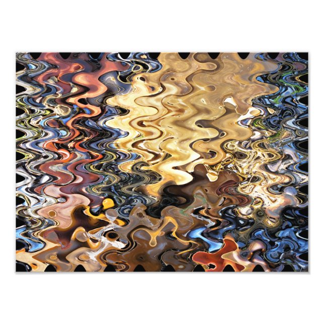 IMPRESSION PHOTO PLAGE ABSTRAITE (Devant)