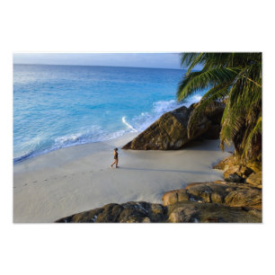 Impression Photo Plage Ansi Victorin, île de Fregate