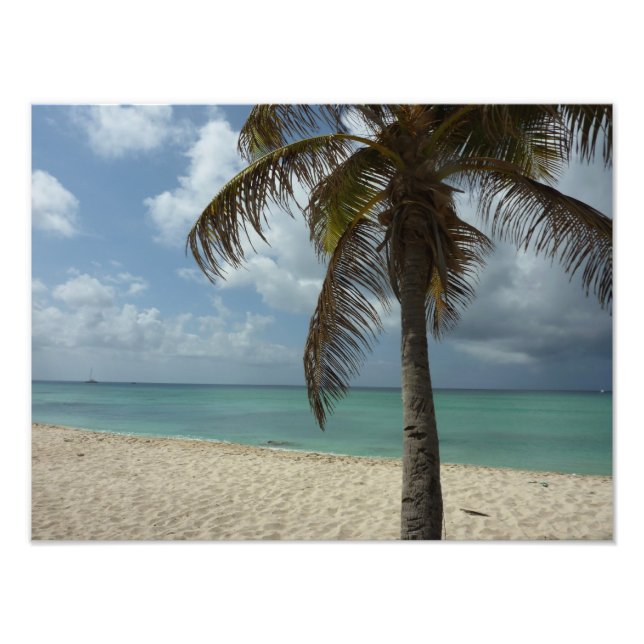 Impression Photo Plage d'Aruba I Belle Scène Nature (Devant)