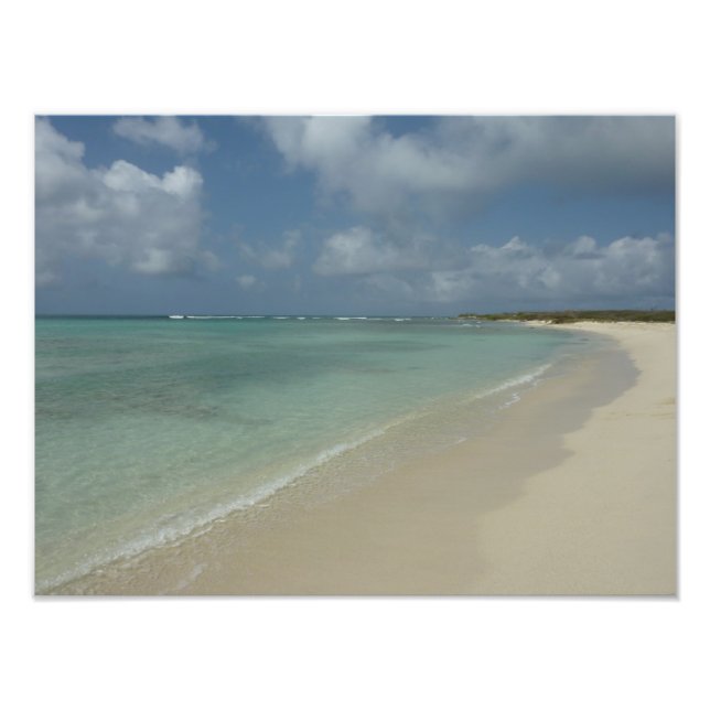 Impression Photo Plage d'Aruba II Magnifique paysage naturel (Devant)