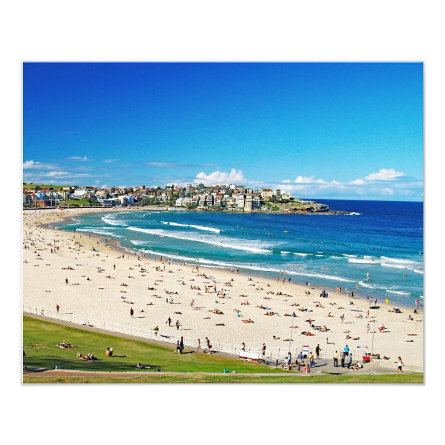 Impression Photo Plage de Bondi (Devant)