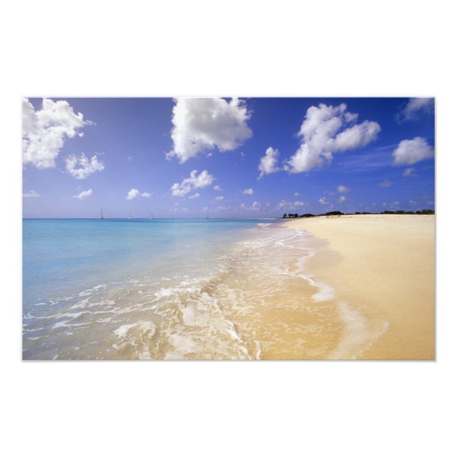 Impression Photo Plage de Low Bay, Barbuda, Antigua (Devant)