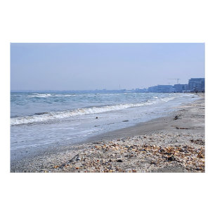 Impression Photo Plage de Mamaia en Mer Noire – Constanta Roumanie