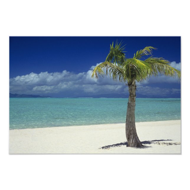 Impression Photo Plage de Matira sur l'île de Bora Bora, 2 (Devant)