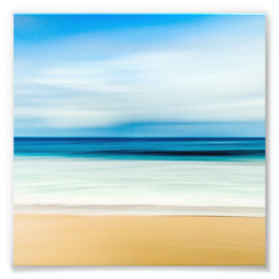Impression Photo Plage de sable de Floride tropicale, océan & vagu