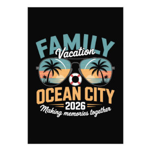 Impression Photo Plage d'Ocean City