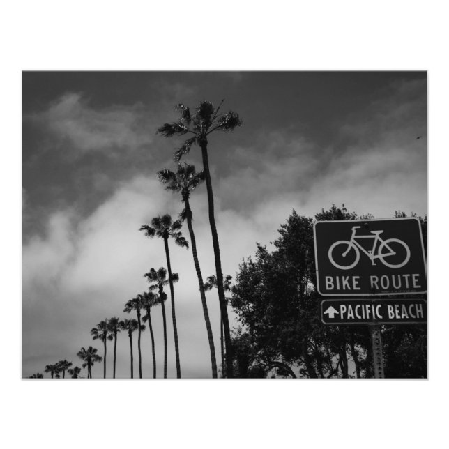 Impression Photo Plage du Pacifique (Devant)