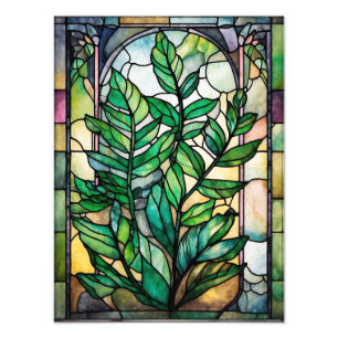 Impression Photo Plaisirs Lumineux : Une Lily De Verre Tiré