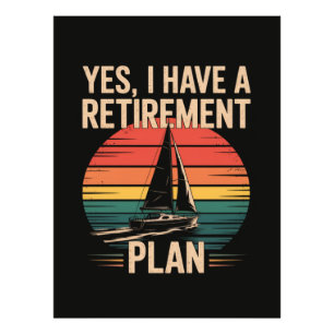 Impression Photo Plan de retraite Voile Voilier