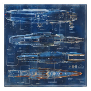 Impression Photo Plan d'expédition spatiale