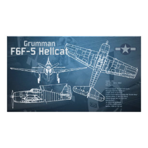 Impression Photo Plan directeur Grumman F6F Hellcat