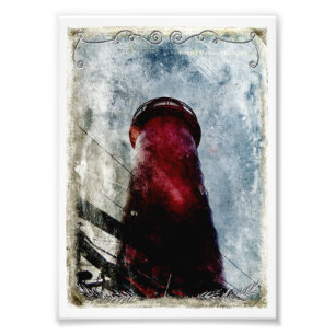 Impression Photo Plan rapproché vintage de phare