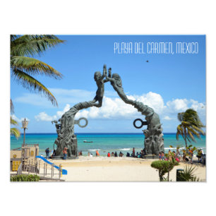Impression Photo Playa del Carmen Riviera Maya Mexique Travel