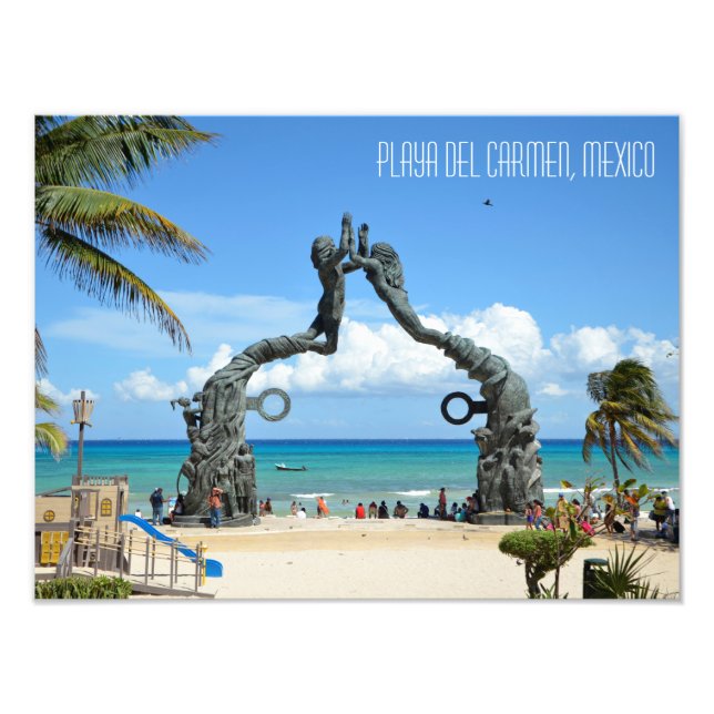 Impression Photo Playa del Carmen Riviera Maya Mexique Travel (Devant)