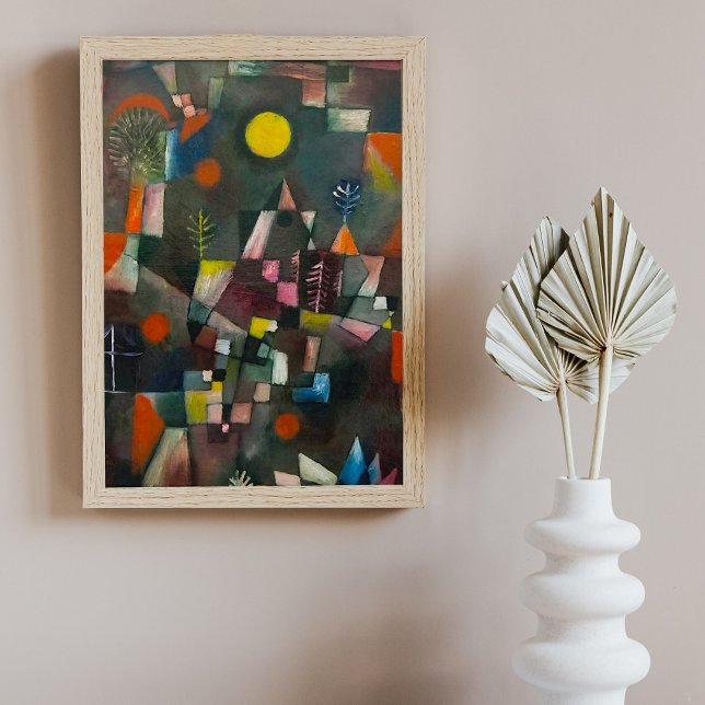 Impression Photo Pleine lune de Paul Klee (Créateur téléchargé)