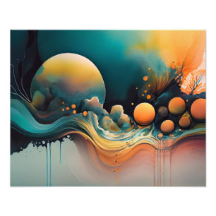 Impression Photo Plongez dans les profondeurs enchanteresses d'un s