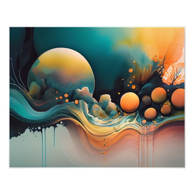 Impression Photo Plongez dans les profondeurs enchanteresses d'un s (Devant)