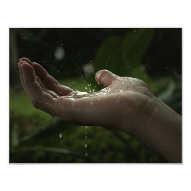 Impression Photo Pluie (Devant)