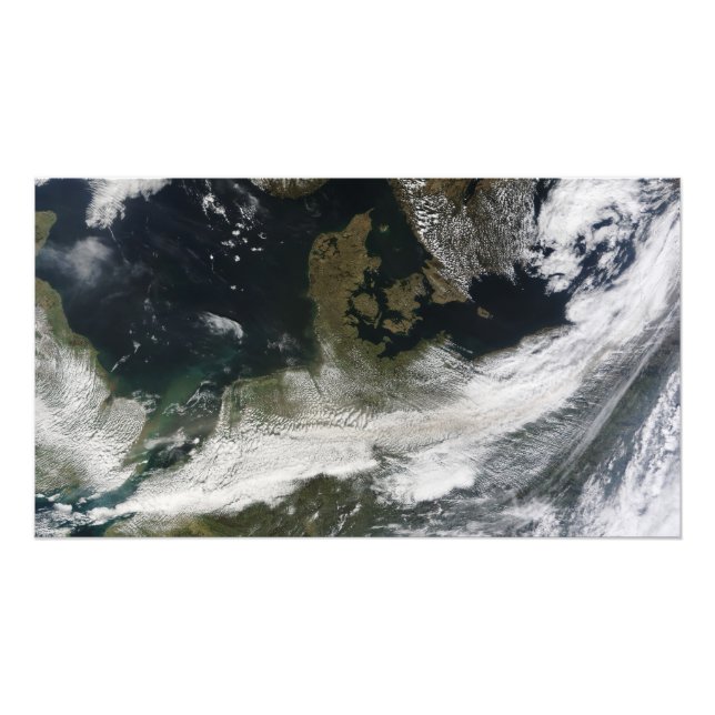 Impression Photo Plume de cendres du volcan Eyjafjallajokull (Devant)