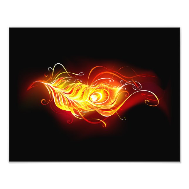 Impression Photo Plumes de paquetage de feu (Devant)