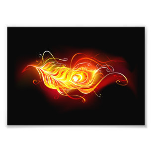 Impression Photo Plumes de paquetage de feu