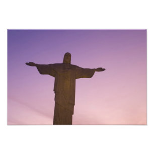 Impression Photo Point de vue, statue du Christ à Corcovado, 704