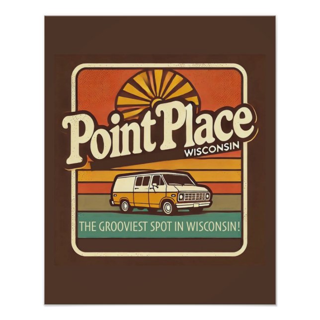 Impression Photo Point Place Wisconsin (Devant)