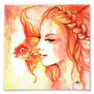 Impression Photo Poisson d'or