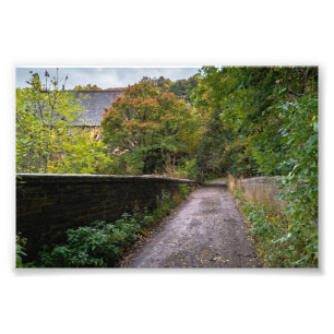 Impression Photo Pont à péage de Copley jusqu'à l'église St. Stephe