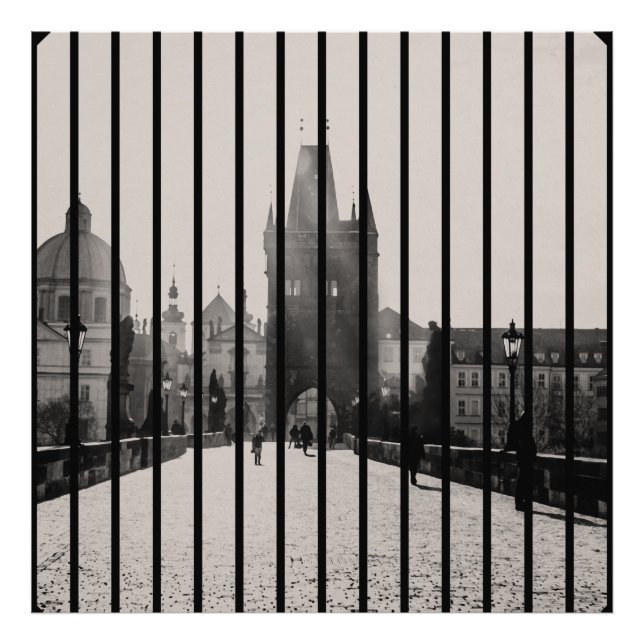 Impression Photo Pont Charles à Prague (Devant)