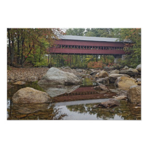 Impression Photo Pont d'Albany, juste au large du Kancamagus
