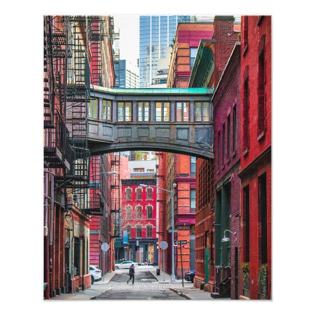 Impression Photo Pont de la rue Staple (Devant)