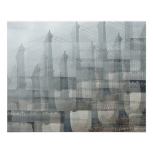 Impression Photo Pont de Manhattan