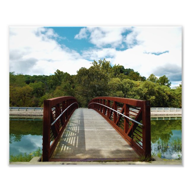 Impression Photo pont de marche (Devant)