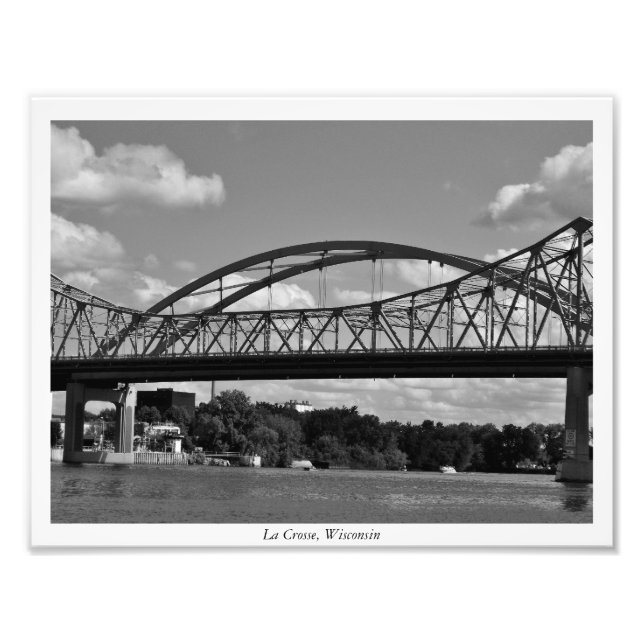 Impression Photo Pont du fleuve Mississippi (Devant)