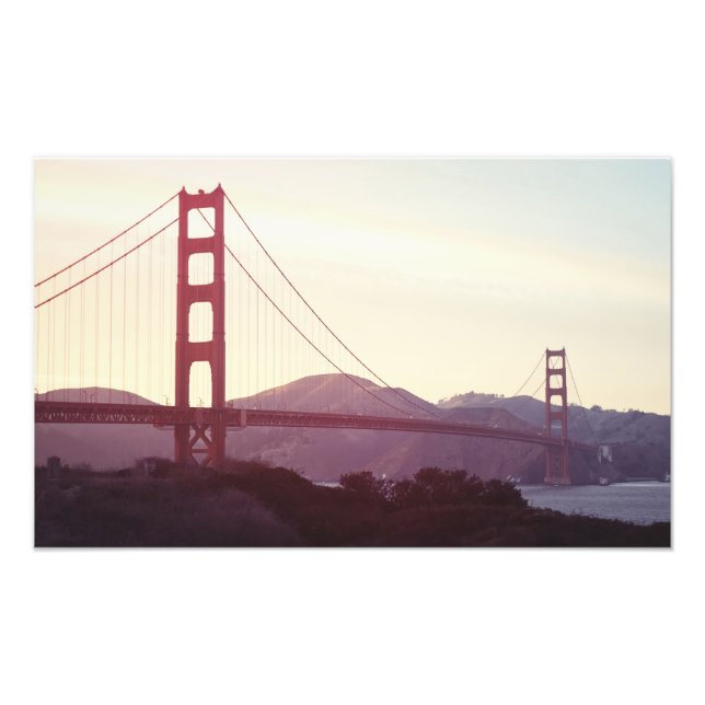 Impression Photo Pont Golden Gate (Devant)