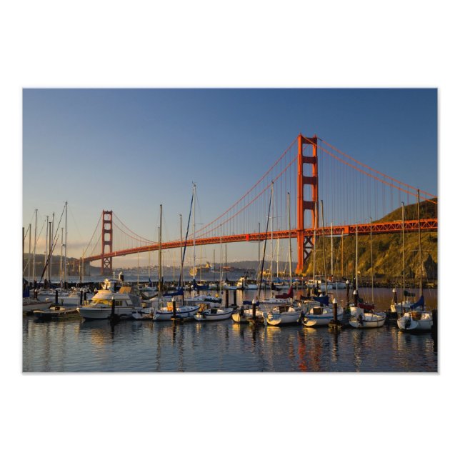 Impression Photo Pont Golden Gate et San Francisco 2 (Devant)