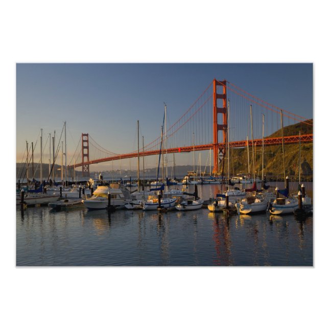 Impression Photo Pont Golden Gate et San Francisco 4 (Devant)