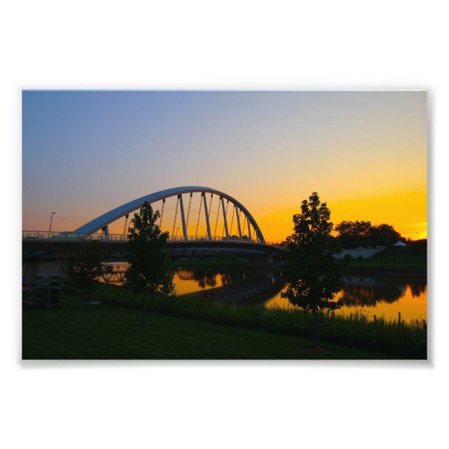 Impression Photo Pont Main Street, Columbus, Ohio (Devant)