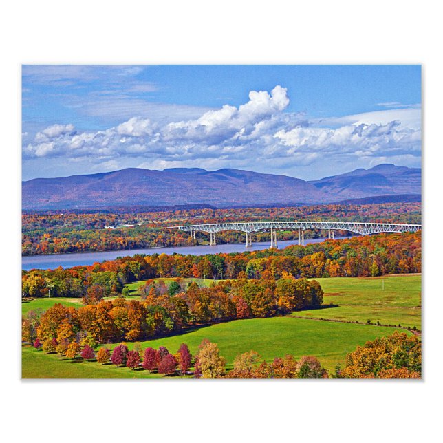Impression Photo Pont Rhinecliff à l'automne (Devant)
