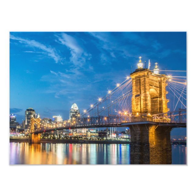 Impression Photo Pont Roebling (Devant)