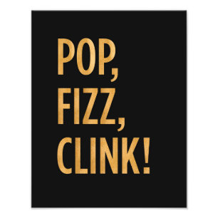 Impression Photo Pop. Fizz. Clink. Imprimer