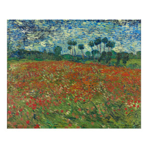 Impression Photo Poppy Field Vincent Van Gogh