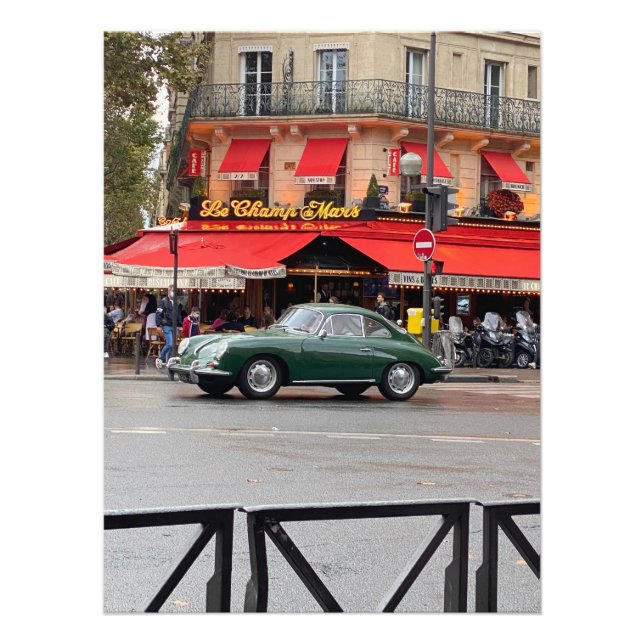 Impression Photo Porsche 356 à Paris, France (Devant)