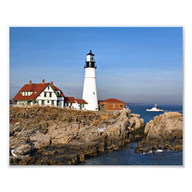 Impression Photo Portland Head Lighthouse, Maine (Devant)