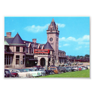 Impression Photo Portland, Maine Union Station 1950 Prints